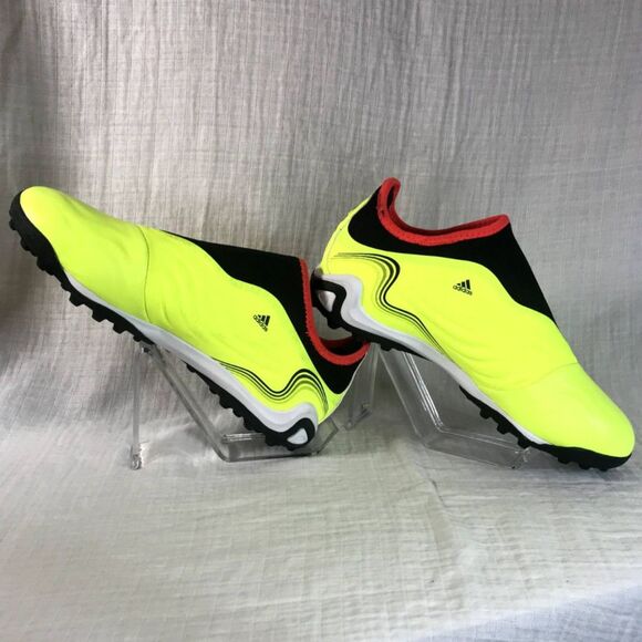 Adidas Turf Copa Sense.3 Soccer/Football Shoes M Sz 7/W Sz 8 Neon Yellow Lt Wt - Picture 10 of 11